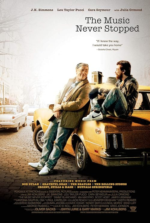 The Music Never Stopped movie poster