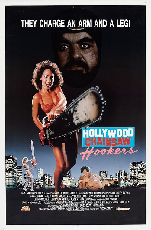 Hollywood Chainsaw Hookers movie poster