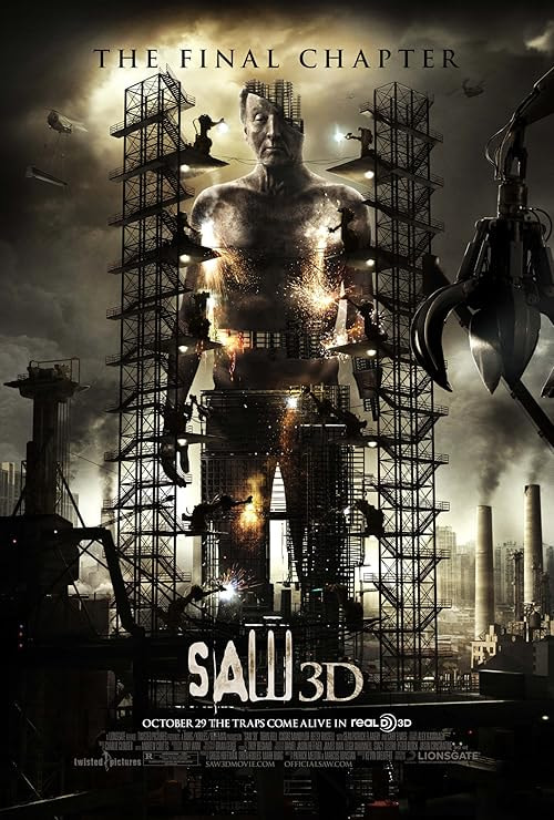 Saw 3D movie poster