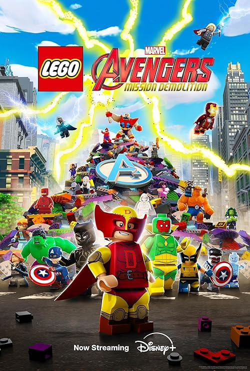 Lego Marvel Avengers: Mission Demolition movie poster