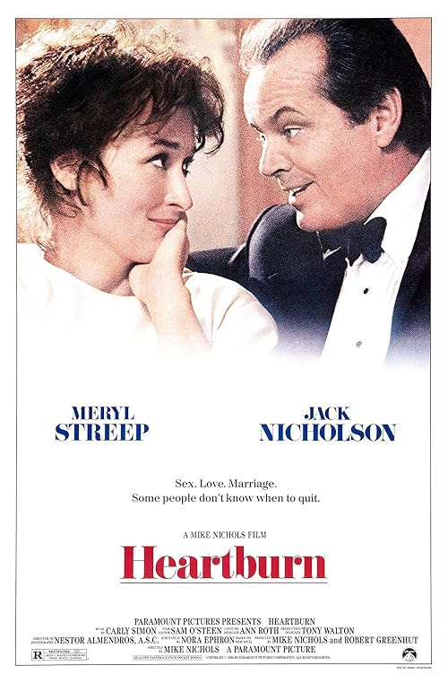 Heartburn movie poster