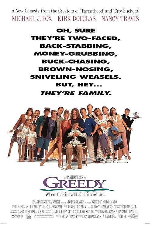 Greedy movie poster