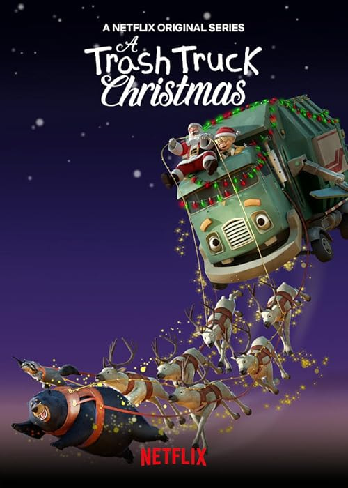 A Trash Truck Christmas movie poster
