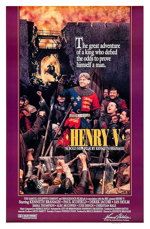 Henry V movie poster