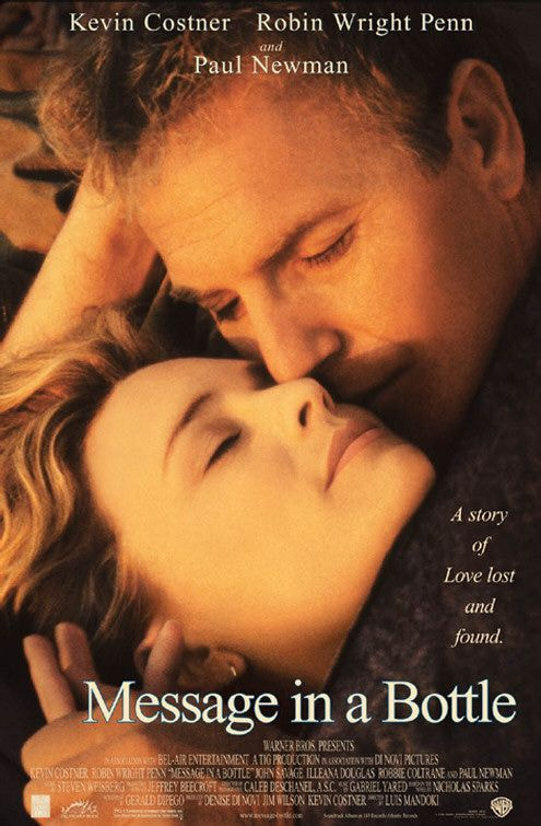 Message in a Bottle movie poster