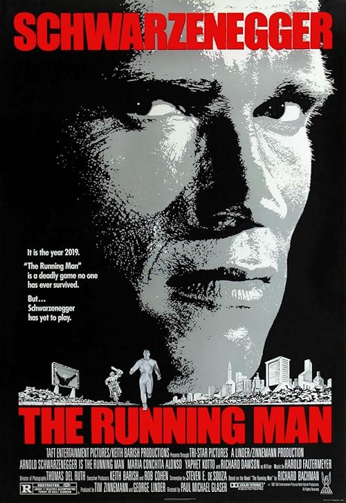 The Running Man movie poster