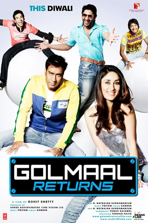 Golmaal Returns movie poster