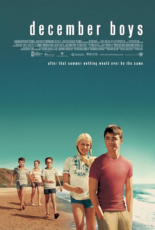 December Boys movie poster