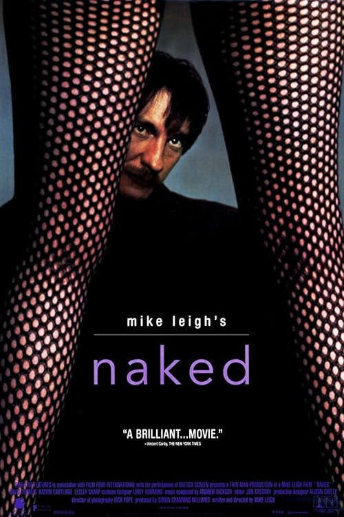 Naked movie poster