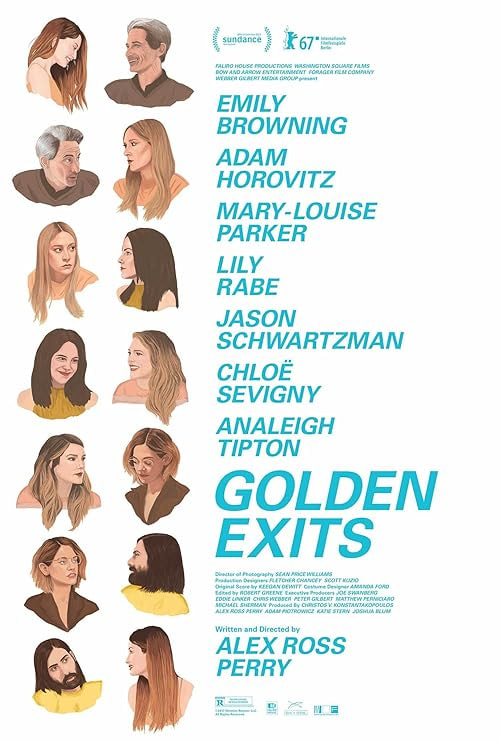 Golden Exits movie poster