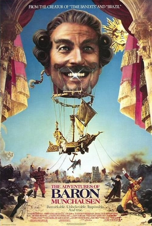 The Adventures of Baron Munchausen movie poster
