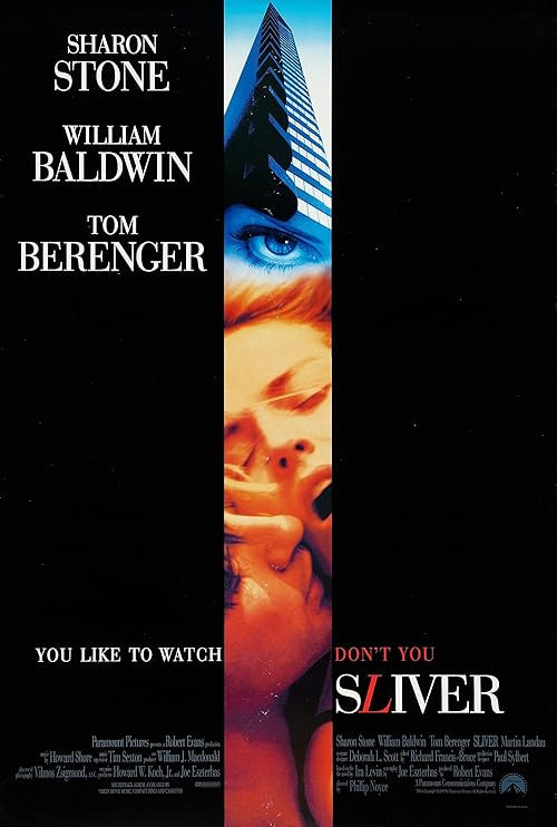 Sliver movie poster