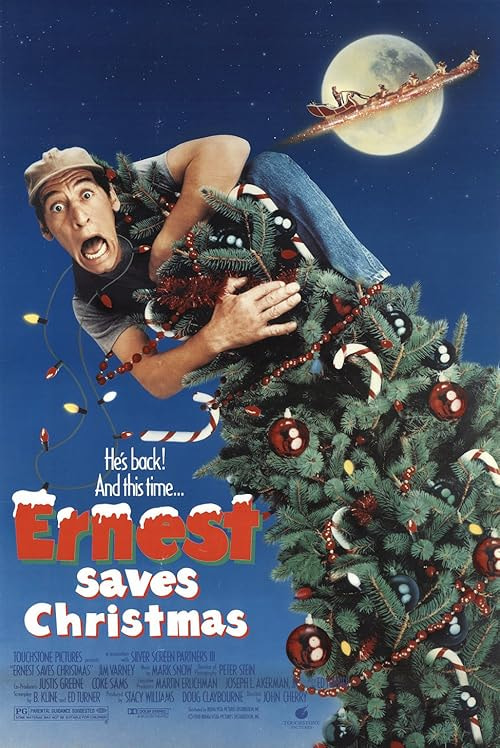 Ernest Saves Christmas movie poster