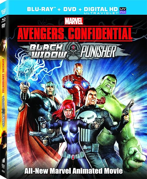 Avengers Confidential: Black Widow & Punisher movie poster