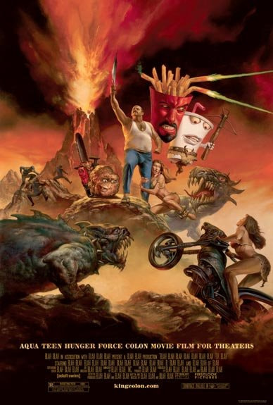 Aqua Teen Hunger Force Colon Movie Film for Theaters movie poster