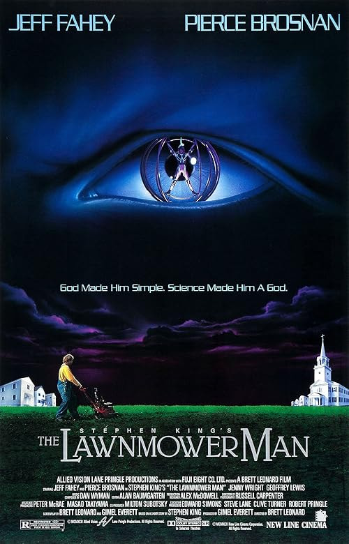 The Lawnmower Man movie poster