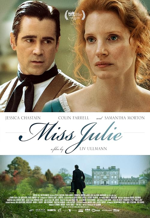 Miss Julie movie poster