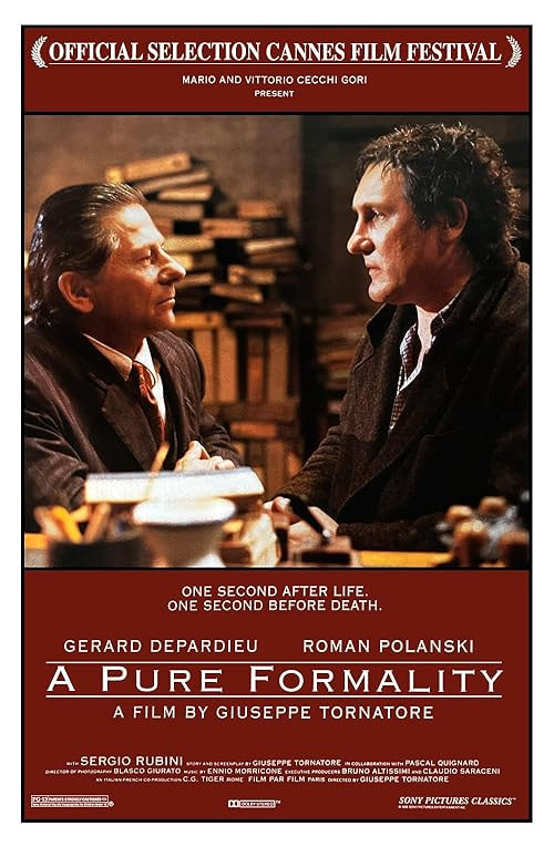 A Pure Formality movie poster