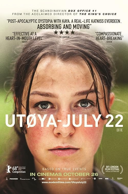 Utoya: July 22 movie poster