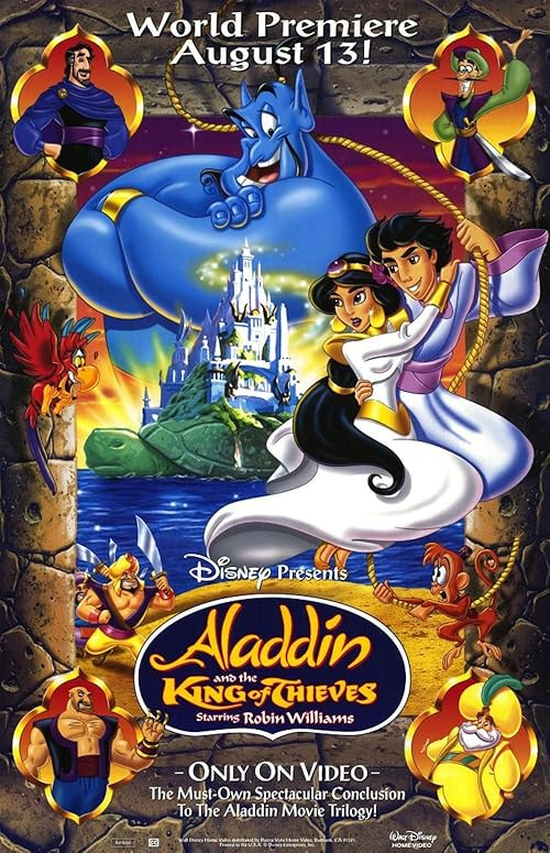 Aladdin and the King of Thieves movie poster