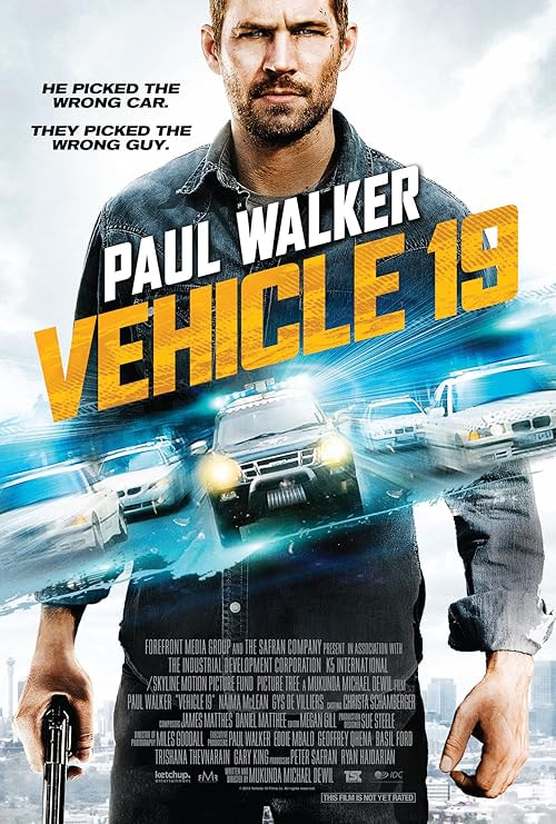 Vehicle 19 movie poster