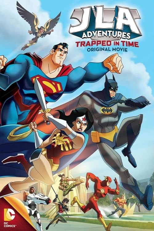 JLA Adventures: Trapped in Time movie poster