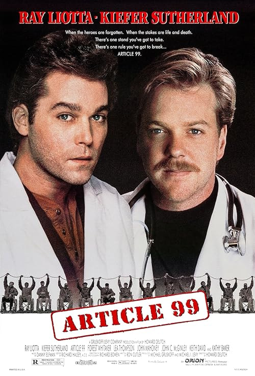 Article 99 movie poster