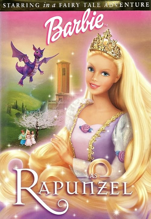 Barbie as Rapunzel movie poster