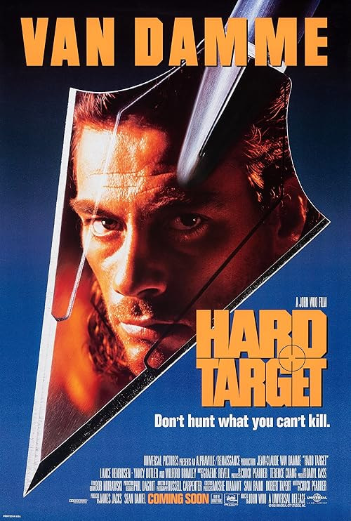 Hard Target movie poster