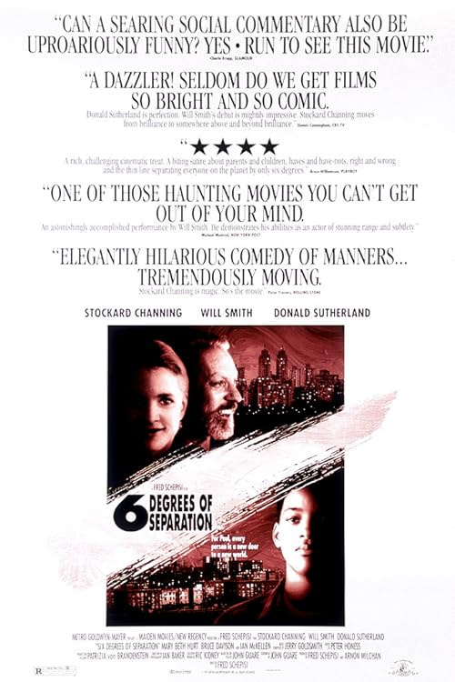 Six Degrees of Separation movie poster