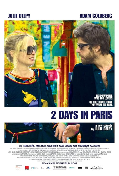 Two Days in Paris movie poster