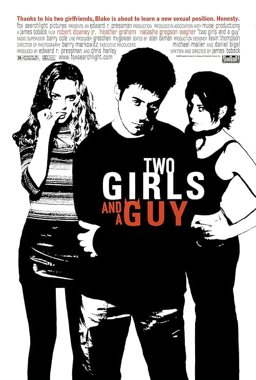 Two Girls and a Guy movie poster