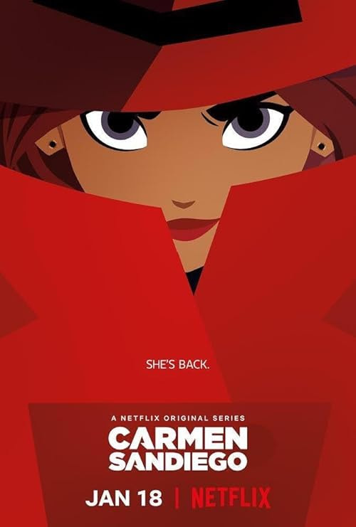Carmen Sandiego movie poster