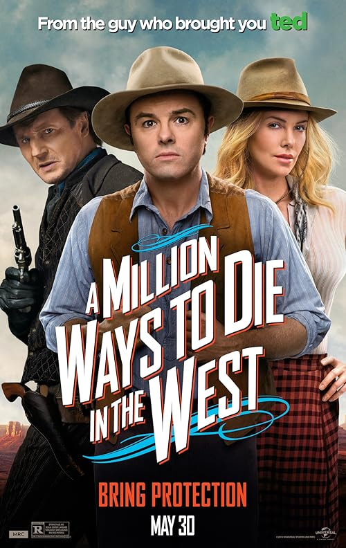 A Million Ways to Die in the West movie poster