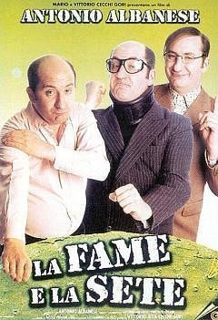 La fame e la sete movie poster
