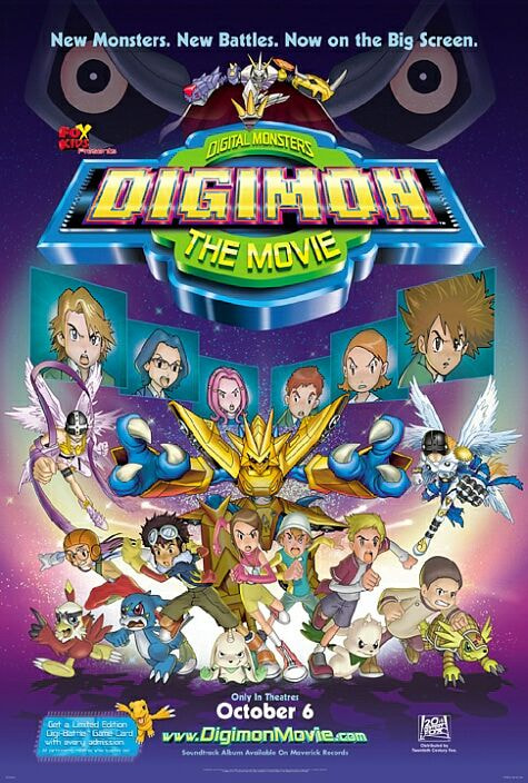 Digimon: The Movie movie poster