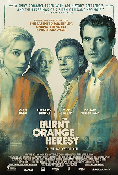 The Burnt Orange Heresy movie poster