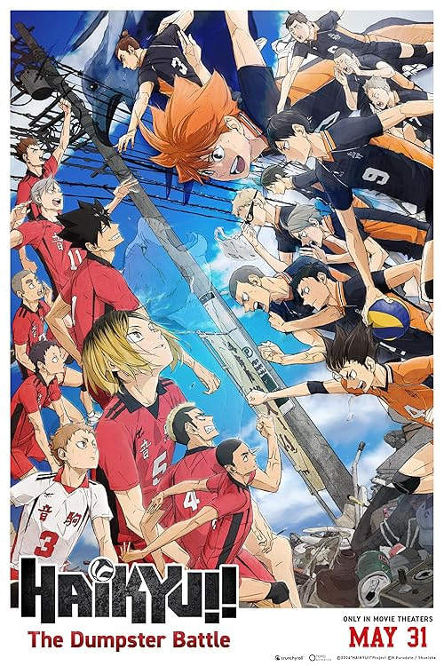 Haikyu!! The Dumpster Battle movie poster