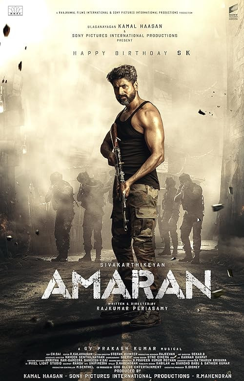Amaran movie poster