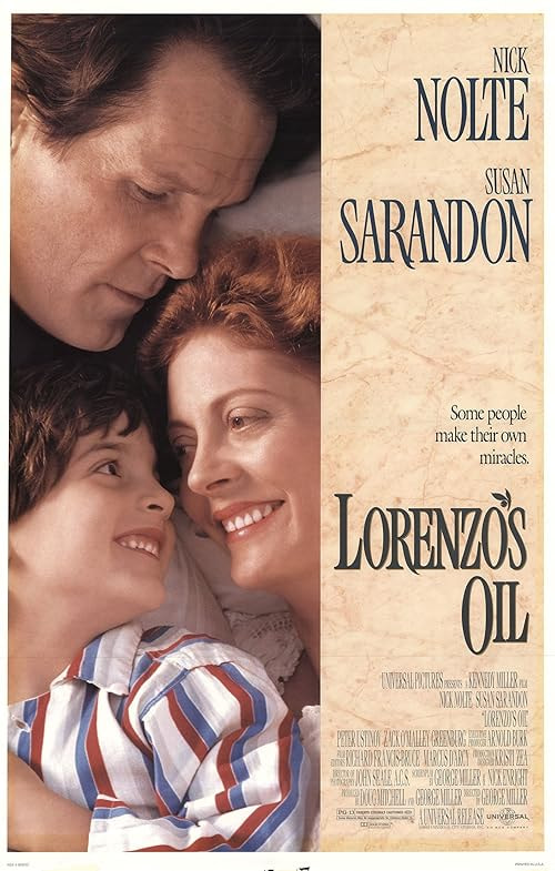Lorenzo's Oil movie poster