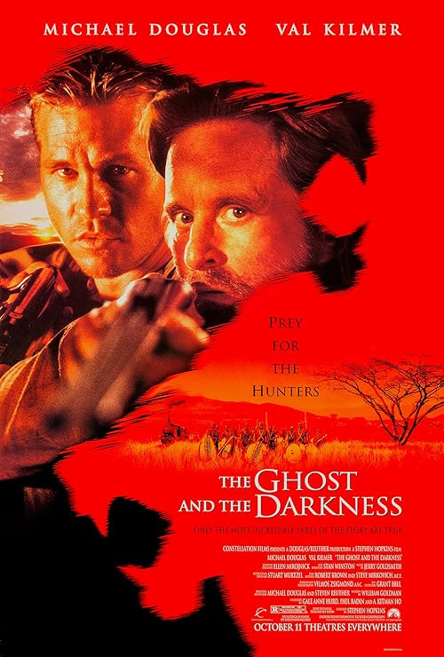 The Ghost and the Darkness movie poster
