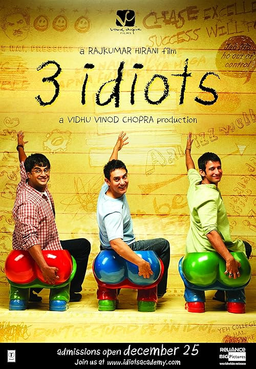 3 Idiots movie poster