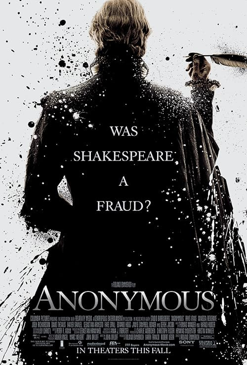 Anonymous movie poster