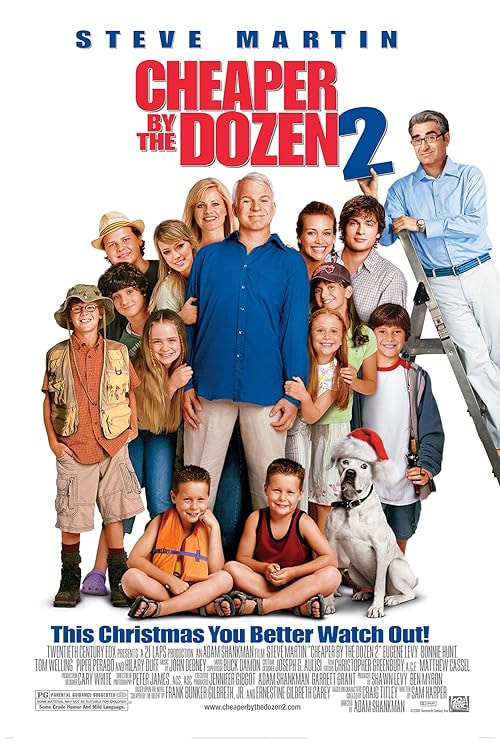 Cheaper by the Dozen 2 movie poster