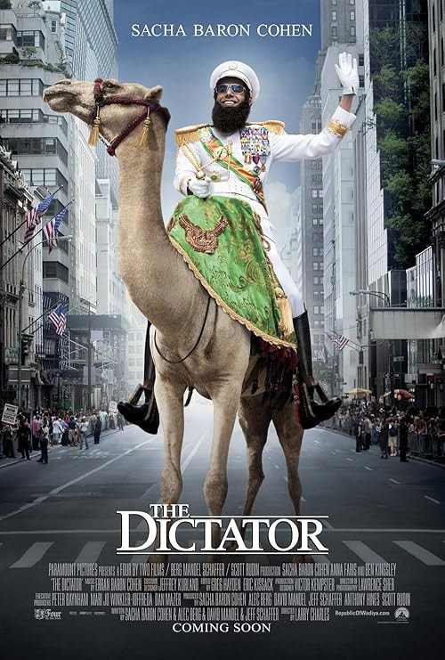 The Dictator movie poster