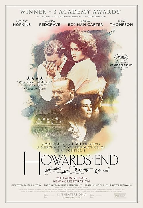 Howards End movie poster