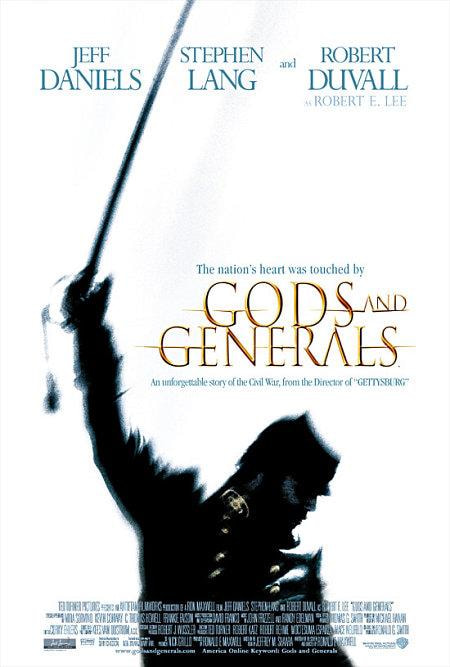 Gods and Generals movie poster