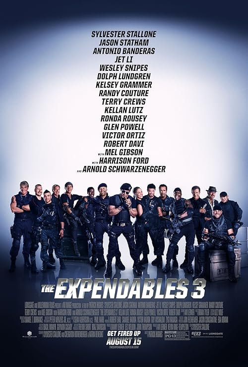 The Expendables 3 movie poster