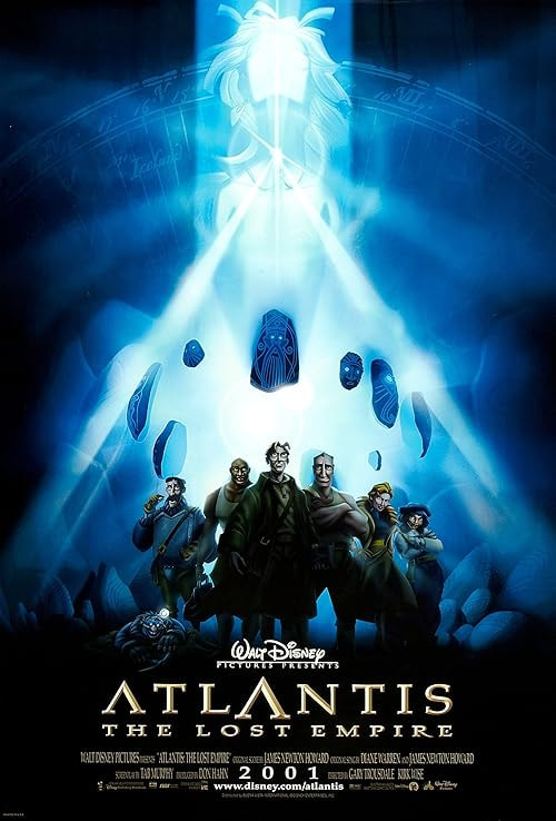 Atlantis: The Lost Empire movie poster